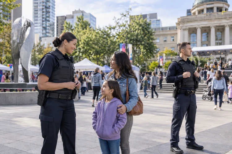 How Police Services Support Safety and Public Order